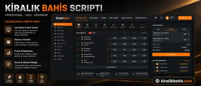 Kiralık Bahis Scripti 19 Kiralık bahis scripti avantajları — uygulama ve masaüstü kullanım, kişisel veri güvenliği ve casino oyunlarına mobil erişim