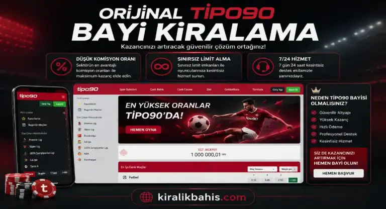 Tipo90 Bayi 10 Yüksek oranlı tipodo bahis sitesi kiralama, güvenli ve hızlı hizmet, 7/24 destek ve düşük komisyon o.