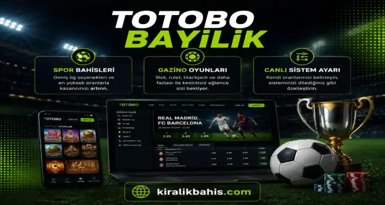 Totobo Bayilik 4 Totobo bayilik kiralama — mavi beyaz temalı kapalı devre spor bahisleri ve casino sistemi
